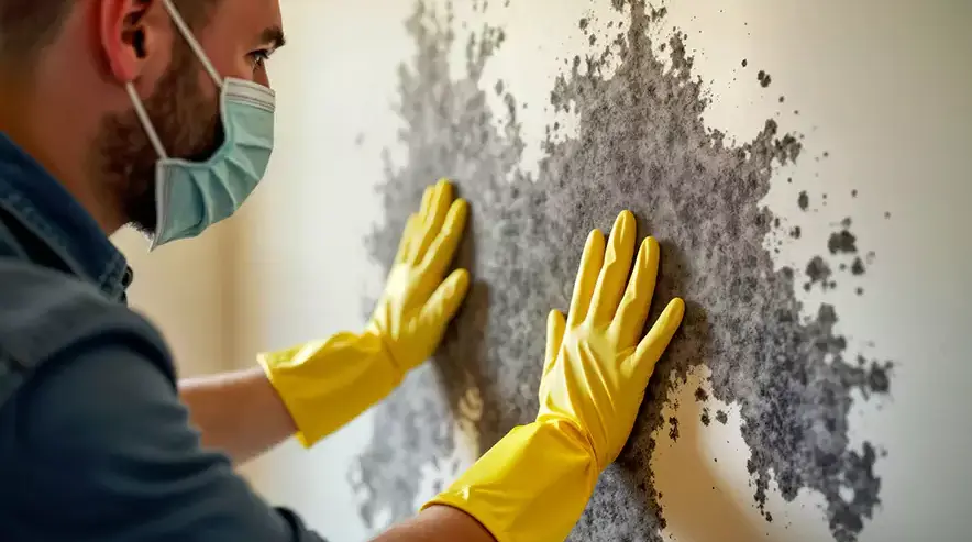 Mold problem example in Pueblo, CO