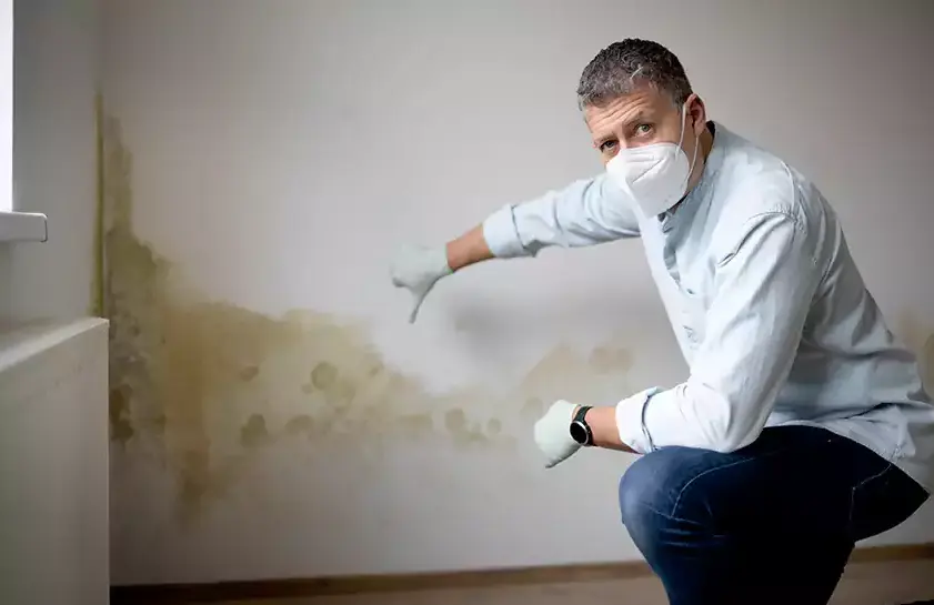 Mold removal process in Pueblo, CO